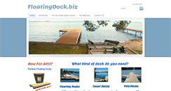 Desktop Screenshot of floatingdock.biz